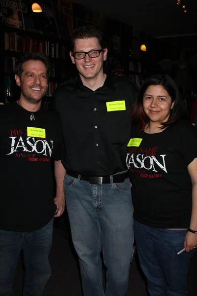 Anthony Masi, Thommy Hutson, & Monica Daniel — Stock Photo, Image