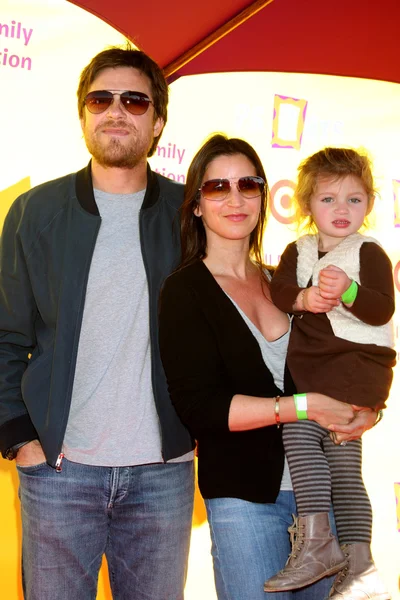 Jason Bateman & familie — Stockfoto