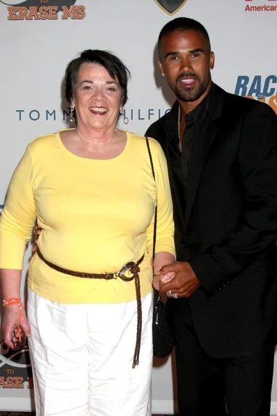 Marilyn Moore, Shemar Moore — Foto Stock