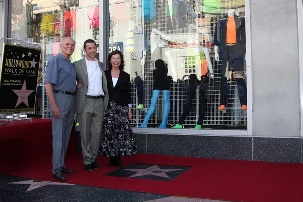 Jon Cryer & genitori David Cryer e Gretchen Cryer — Foto Stock