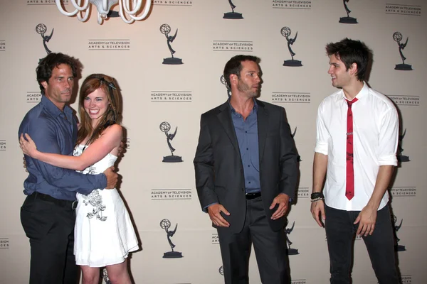 Shawn christian, molly burnett, eric martsolf & casey dedrick — Stockfoto