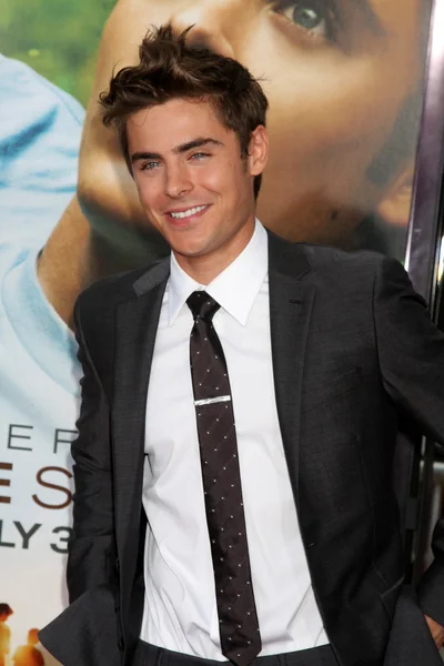 Zac Efron Ordförande — Stockfoto