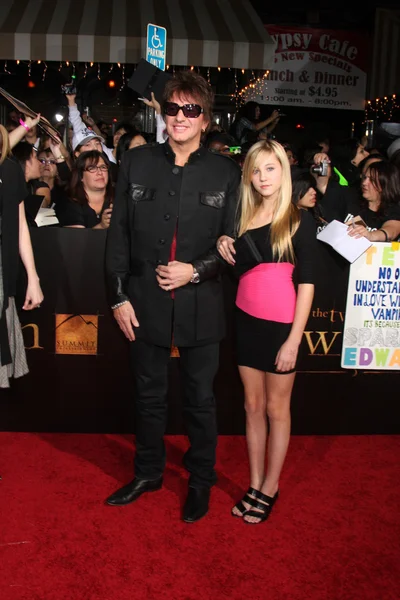 Richie Sambora and Daughter Ava — Stock Photo, Image