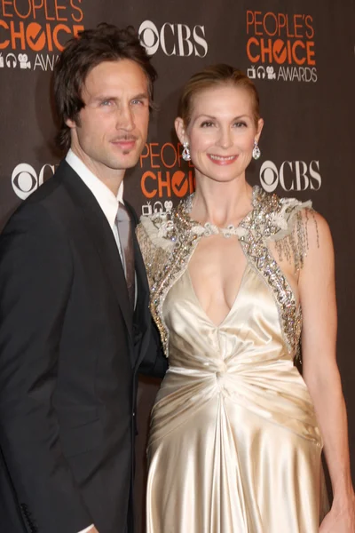 Kelly Rutherford & Date — Stock Photo, Image