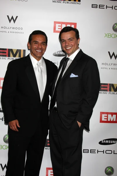 Antonio R. Villaraigosa y Elio Leoni-Sceti —  Fotos de Stock