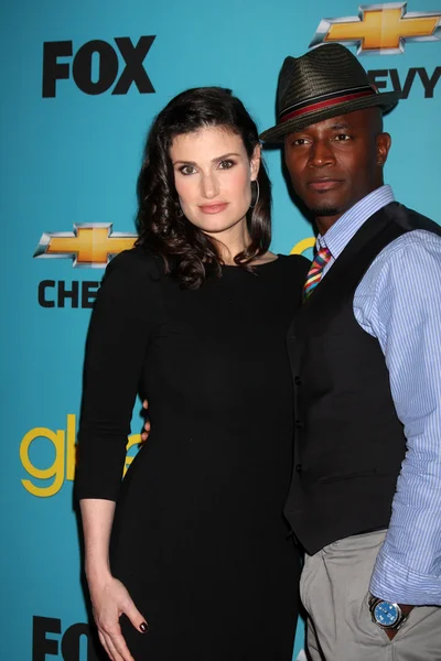 Idina Menzel & Taye Diggs — Foto Stock