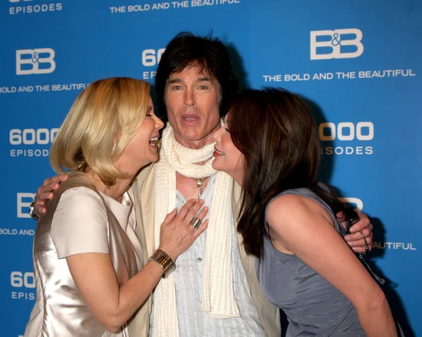 Katherine Kelly Lang, Ronn Moss, Hunter Tylo —  Fotos de Stock