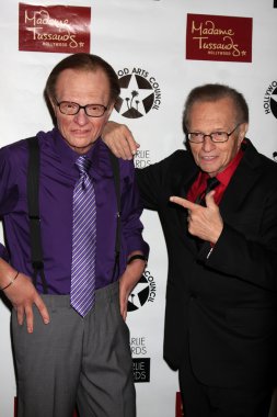 Larry king balmumu rakam (mor gömlek), larry king