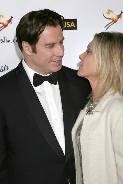 John Travolta, Olivia Newton-John — Stock Photo, Image