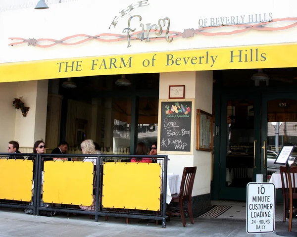 The Farm of Beverly Hills Resturant – stockfoto