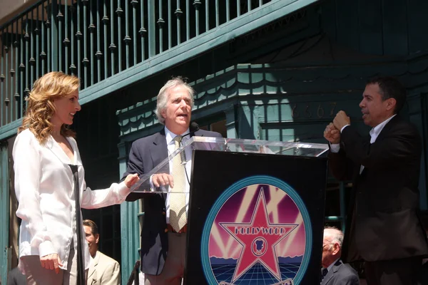 Marlee Matlin, Henry Winkler, Jack Jason — Stock Photo, Image