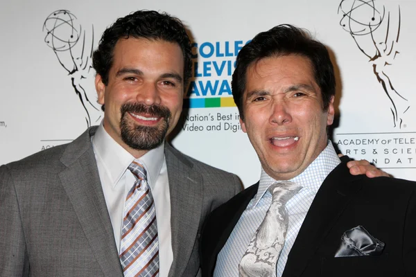 Ricardo Chavira and Benito Martinez — Stock Photo, Image