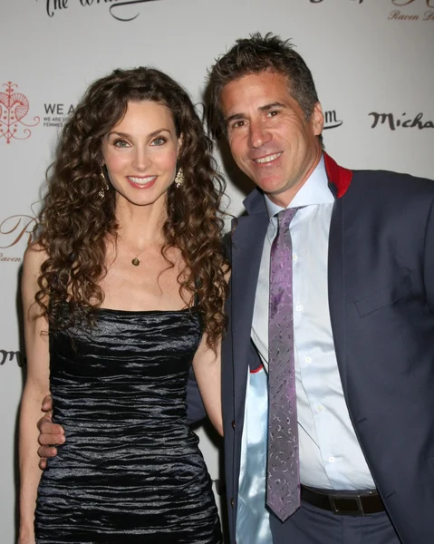 Alicia Minshew, esposo Richie Herschenfeld —  Fotos de Stock