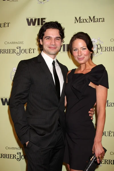 Steven Strait & lynn collins — Stockfoto