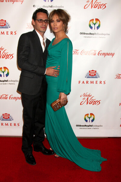 Марк Энтони и Дженнифер Лопес
