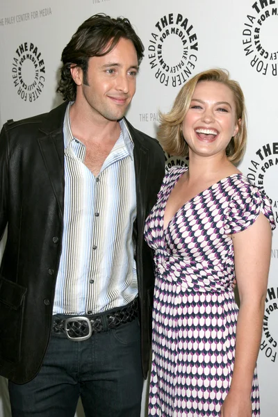 Alex O'Loughlin, Sophia Myles — Zdjęcie stockowe