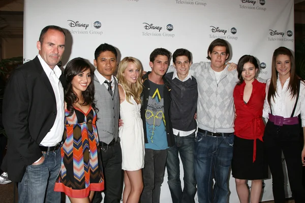 The Secret Life of he American Teenager Cast — Stock Photo, Image