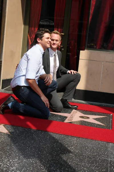 David Burtka, Neil Patrick Harris — Foto Stock