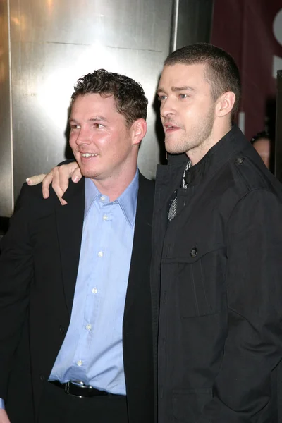 Shawn Hatosy & Justin Timberlake — Stock Fotó