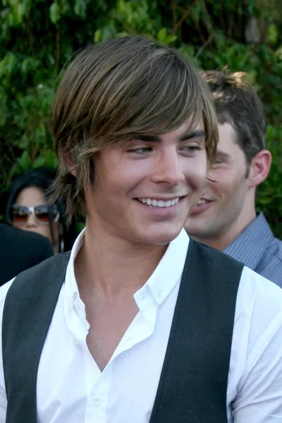 Zac Efron Ordförande — Stockfoto