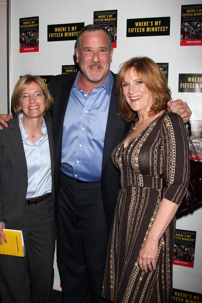 Howard Bragman, Carol Leifer y su invitado — Foto de Stock