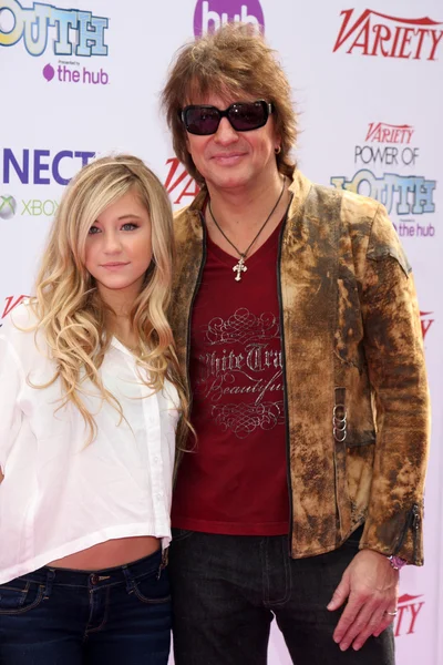 Ava Sambora, Richie Sambora — Foto Stock