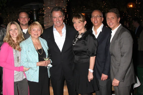 Scott martin, laruelee bell, lee bell, eric braeden, maria arena bell, bill