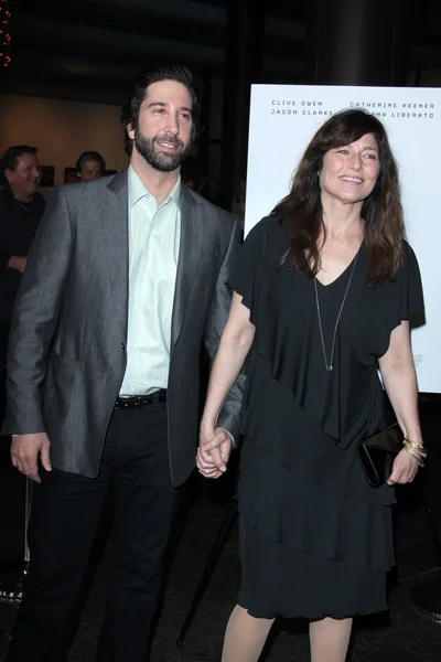 David Schwimmer Catherine Keener — Zdjęcie stockowe