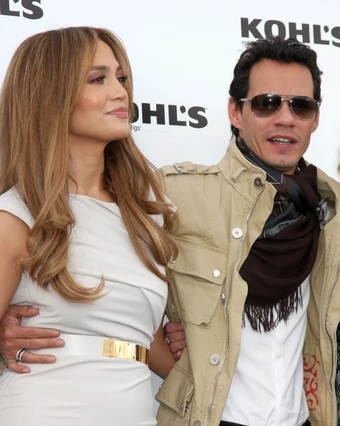 Marc Anthony, Jennifer Lopez — Stockfoto