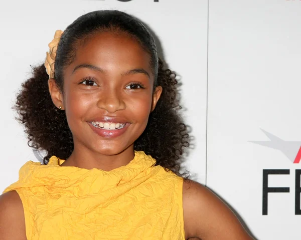 Yara Shahidi. — Foto de Stock