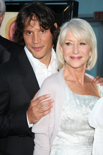 Sergio Peris-Mencheta, Helen Mirren — Zdjęcie stockowe