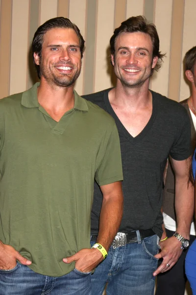 Joshua Morrow, Daniel Goddard — Stockfoto