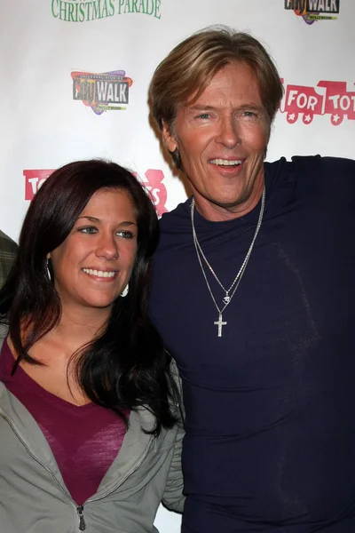 Daughter Kelly, Jack Wagner — Stock Photo, Image