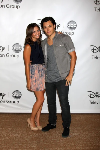 Alexandra Chando, Blair Redford — Zdjęcie stockowe