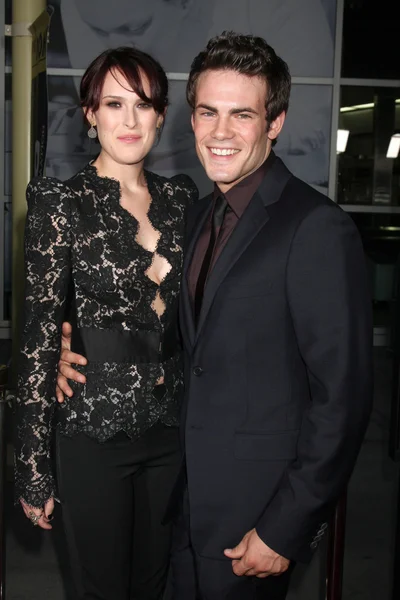 Rumer Willis & Micah Alberti — Stockfoto