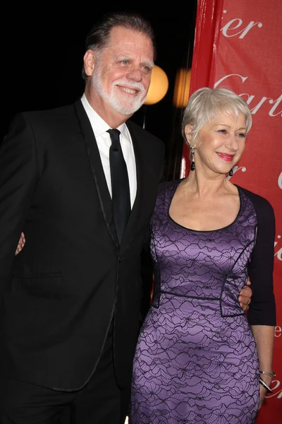 Taylor Hackford, Helen Mirren — Foto Stock