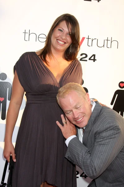Neal McDonough & wife Ruve — Stock Photo, Image