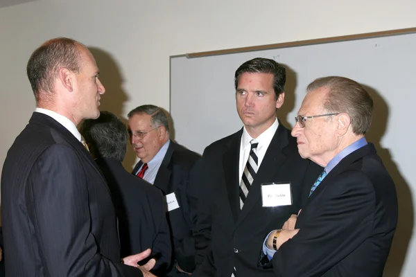 Allen Miller, Pat Mackin e Larry King — Fotografia de Stock
