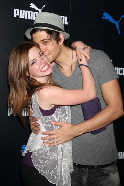 Molly Burnett, Casey Deidrick — Foto Stock