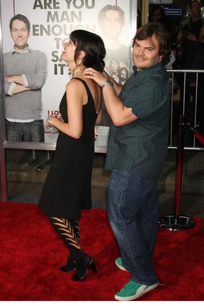 Jack Black & Wife — Stock Photo, Image