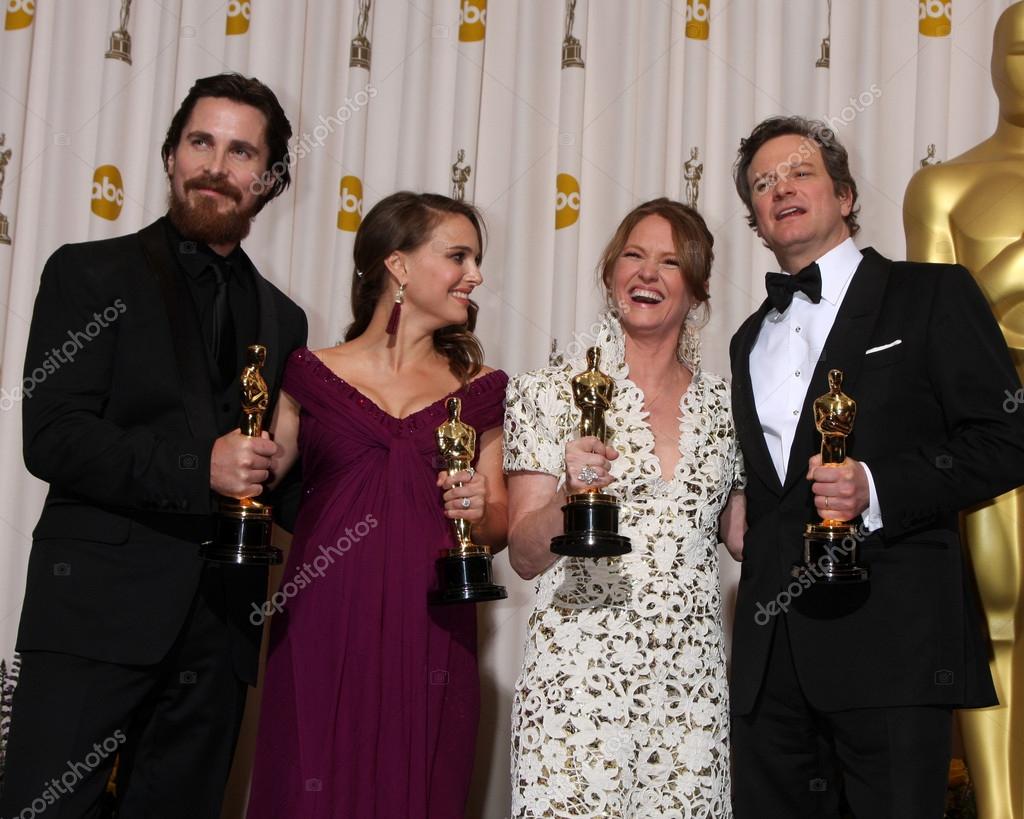 Christian Bale Natalie Portman Melissa Leo Colin Firth Stock Editorial Photo C Jean Nelson Christian Bale Natalie Portman Melissa Leo Colin Firth Stock Editorial Photo C Jean Nelson