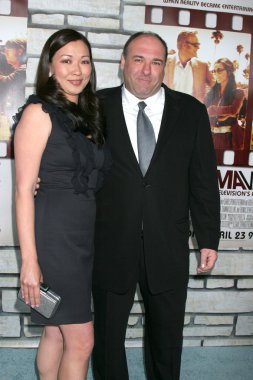 Deborah Lin, James Gandolfini