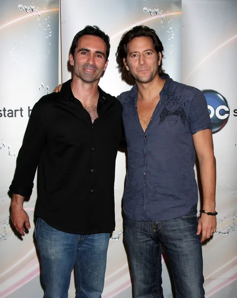 Nestor Carbonell e Henry Ian Cusick — Fotografia de Stock