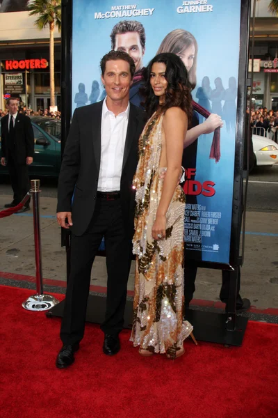 Matthew McConaughey & Camila Alves — Stock Photo, Image