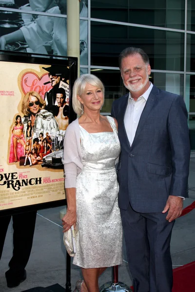 Helen Mirren & Taylor Hackford — Foto Stock