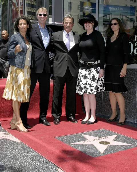 Executivos da CBS e Eric Braeden — Fotografia de Stock