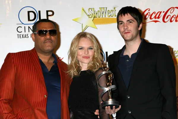 Laurence Fisburne, Kate Bosworth, and Jim Sturgess — Stock Photo, Image