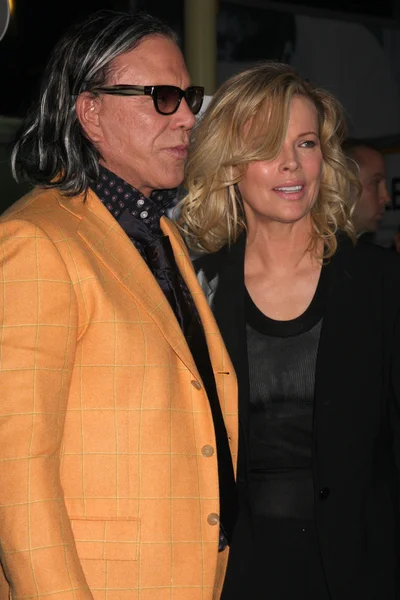 Mickey rourke i kim basinger — Zdjęcie stockowe