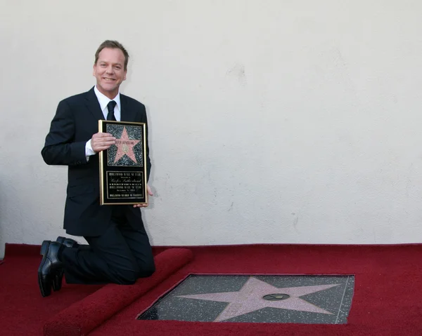 Kiefer Sutherland idealna Joel Schumacher — Zdjęcie stockowe