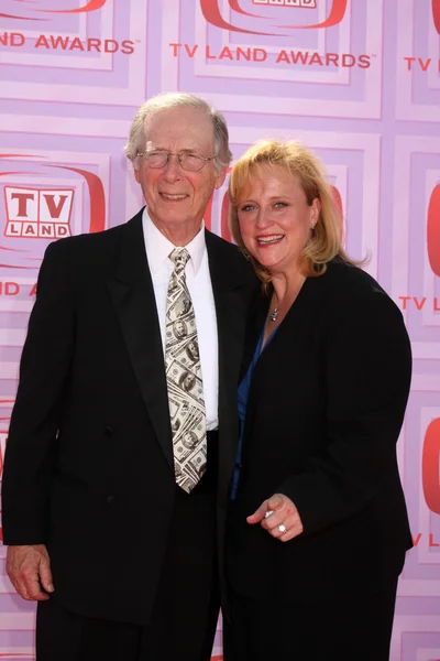 Bernie kopell ve eşi catrina honadle — Stok fotoğraf